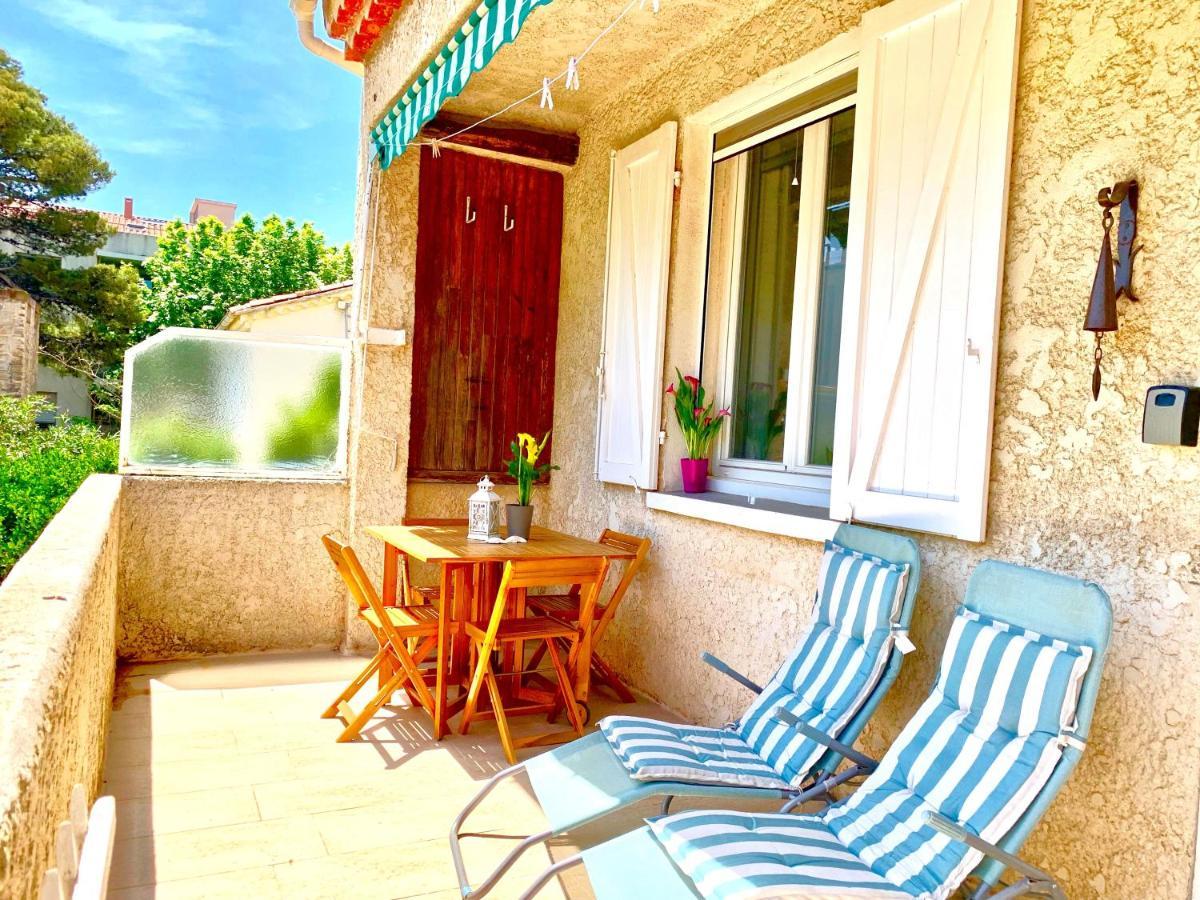Blue Summer Vibes Apartment For 4P, Ac, Balcony, Parking, Beach At 50M, Spa Access -4 La Ciotat Eksteriør bilde